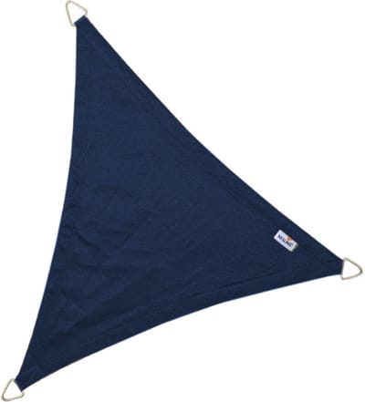 NESLING Coolfit Schaduwdoek - HDPE - Navy Blue - Driehoek (gelijkzijdig) - Afmetingen: 3,6 x 3,6 x 3,6 meter