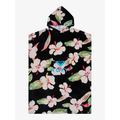 Roxy Stay Magical Printed Poncho Zwart
