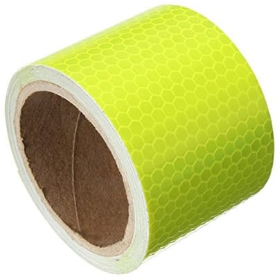Dailygoods- Reflecterende Tape - Zelfklevend - Waterdicht - Lange Levensduur - Sterke Reflectie - Zeshoekige Honingraatpatronen - Waarschuwings Tape