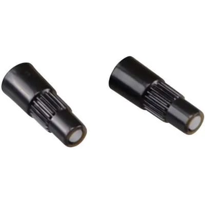 Kunststof ventielverlengstukken/adapters Optimiz Schrader (x2)