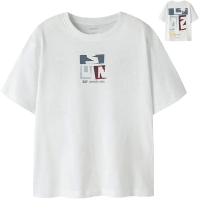Name It Femmin SS Shirt Jongens - Maat 116