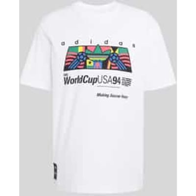adidas Originals Africa Graphic T-Shirt - Wit- Heren, Wit M