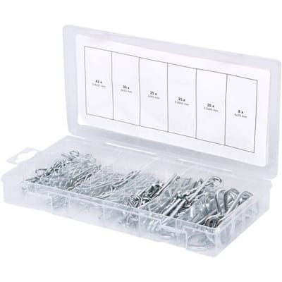 KS Tools Assortiment veerpennen, 1,8x33 - 3,9x75, 150-delig 1 stuk(s)
