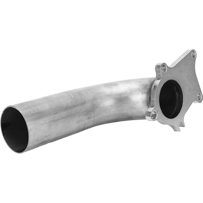 57mm Turbo Uitlaat Downpipe Dump Pipe met Pakking 5-Bouts Flens RVS Turbo Dump Pipe Vervanging voor T3 T4 gray