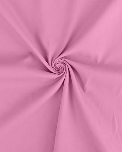 Poplin Katoen Uni Stof per Meter – Roze – Glad & Stevig – 100% Katoen – Voor Kleding & Decoratie