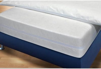 Anti-allergie matrasbeschermer 80x210 cm - tot 20 cm hoog - Oeko-Tex gecertificeerd - beschermt tegen huisstofmijt - SnelShoppen