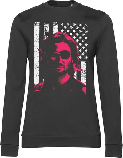 Escape From New York Sweater/trui -S- Plissken Stars And Stripes Zwart