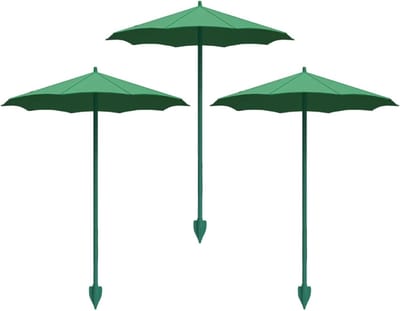 Kleine parasol planten - Zonbescherming bloemen - Bescherming zaailingen - Elastische riem - 3 stuks - Niet gespecificeerd