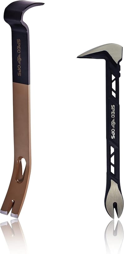 Gereedschap Set - Koevoet Wrikijzer - Professioneel Klussen - Gegoten Koolstofstaal - 10" en 15"
