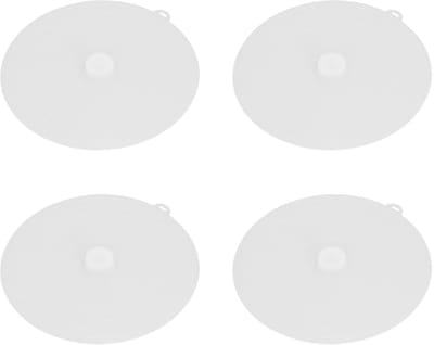 Dailygoods- Siliconen Deksel 23 cm - Hittebestendig - Herbruikbaar - Stapelbaar - Vershoud - Praktische Keukenhulp - Afdekdeksel