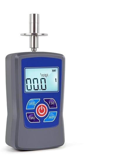 Hardheidsmeter - Fruit Tester - Kwaliteit Controleren - Hoge Precisie - 117 mm - Zilver