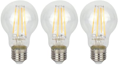 LED line LITE LED Filament Lamp A60 E27 - 7W (vervangt 70W) - 840lm - Ø60mm - 230V - Energiezuinig - 3 stuks