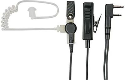 Kenwood KHS-8BL beveiliging oortje in oor K1 2-Pins aansluiting