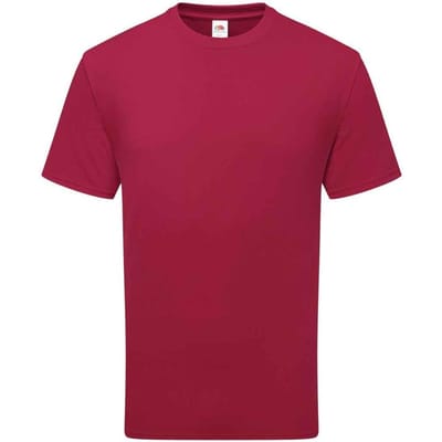 Fruit of the Loom Katoenen uniseks T-shirt voor volwassenen (Veenbes)