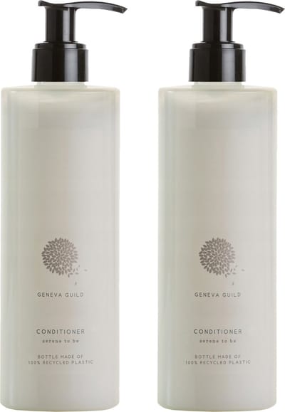 Geneva Guild Haarconditioner met creatine en kamille-extract met pompje, veganisten 2x380 ml