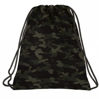 BackUP Gymbag Camo - 41 x 35 cm - Groen
