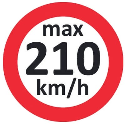 Wurth - Snelheidssticker voor winterbanden - Snelheidssticker Voor winterbanden x 100 st