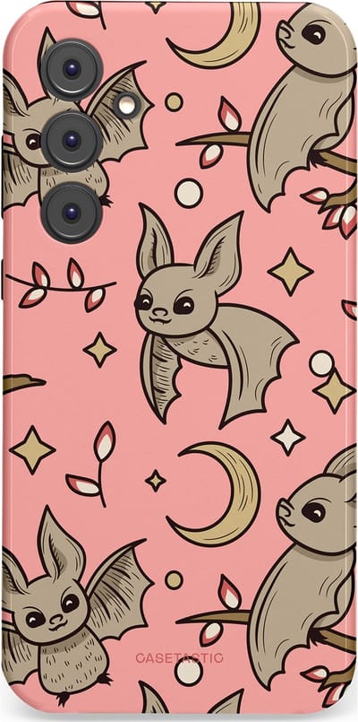 Casetastic Hoesje Geschikt voor Samsung A35 - Stijlvolle Beschermende Duo-layer Case - Nachtelijke vlucht