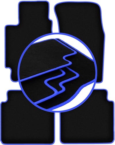 CARLUX-BLUE automatten voor: Subaru Legacy II stationwagen, sedan (1993-1998)