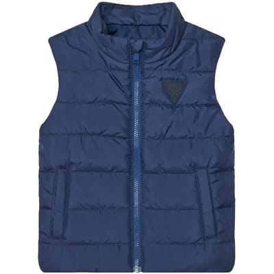Kinderen polyester mouwloos jasje Guess