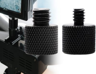 Tripod Thread Adapter 3/8 to 1/4 en 1/4 to 3/8 - 2pcs Set voor Camera Tripods - Microfoonhouders - Speakers
