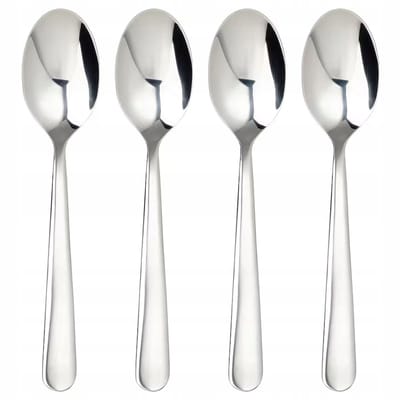 IKEA MARTORP Theelepels RVS - Set van 4 stuks, 14 cm