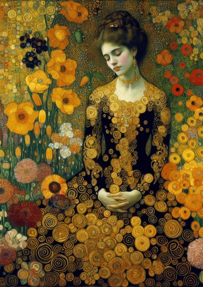 Bathed in Gold - Mint by Michelle decoupage papier A3