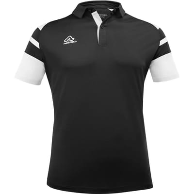 Acerbis Kemari Korte Mouw Poloshirt Zwart L Man