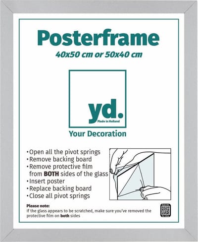Your Decoration - Posterlijst 40x50 cm - MDF - Wit Mat - Parma