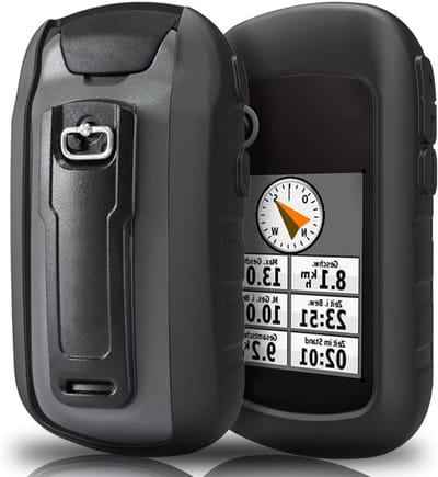 Siliconen Beschermhoes voor Garmin eTrex 10 20 20X 22X 30 30X 32X - Duurzame Bescherming voor Handheld GPS Navigators, Schokbestendig en Flexibel