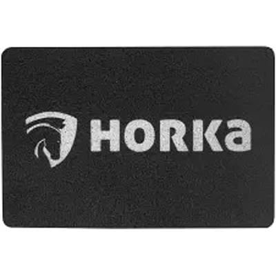 Deurmat met HORKA logo.