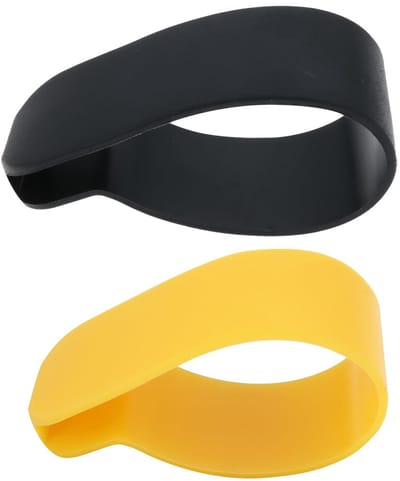 Dailygoody - Scooter Accelerator Beschermhoes - Non-Slip Bescherming - Geschikt voor Xiaomi G30 M365 1S F20 - Zwart Geel - Duurzaam en weerbestendig -..