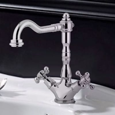 Kronenbach IOTA 2.0 two-handle basin mixer without drain 54903CRKB