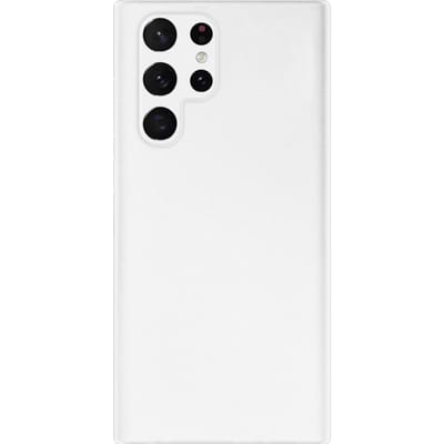 Samsung Galaxy S22 Ultra Siliconen Back Cover - Wit