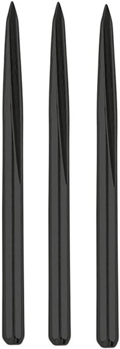 Extra Lange Zwarte Steeltip Dartpunten - 41 mm