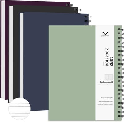 Grafiek Papier Notebooks - Spiraal Notitieboek - Schrijven en Tekenen - 100 GSM Dik Papier - 8.5 x 11 Inch