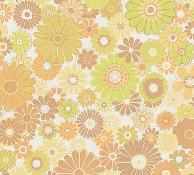 RETRO BEHANG | Floraal - meerkleurig - A.S. Création Retro Chic