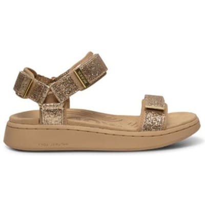 Woden Woden Lite Line Sandalen beige Textiel