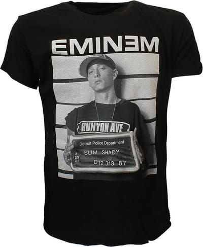 Eminem Arrest T-Shirt - Officiële Merchandise - L
