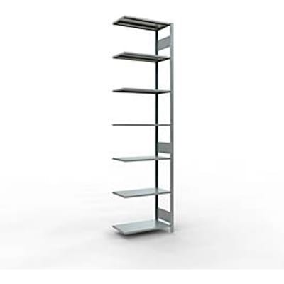 SCHULTE Lagertechnik - Aanbouwsysteem zonder schroeven - 3000x 750x400 mm, type 150 kg
