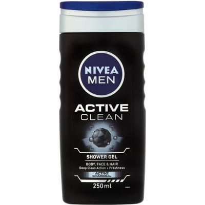 Nivea Active Clean Shower Gel - 250 ml.