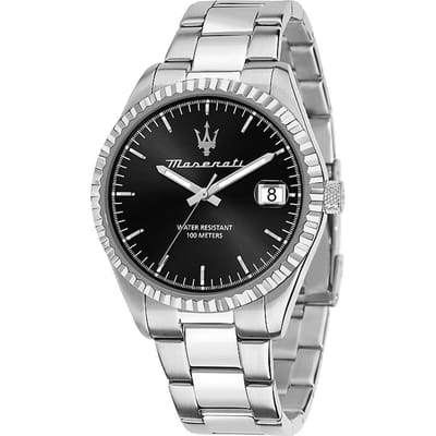 Montre Maserati Competizione Acier Noir Quartz R8853100028 noir