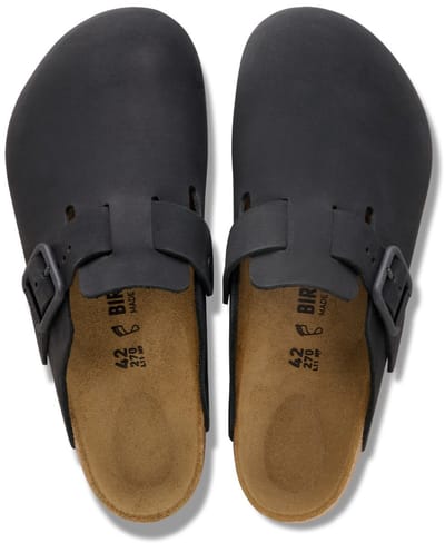 BIRKENSTOCK BOSTON WIRE BUCKLE ZWART-36(4067707741281)