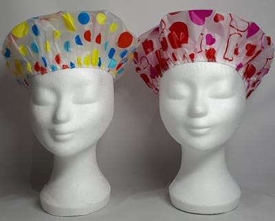 Douchemuts - Dames - Leuke Print - Shower Cap - Haarbescherming - Voordeel Set 2 Stuks