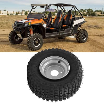 ATV Banden - Quad Banden Kart Banden - Off-road Rijden - Met Geïntegreerde Hub - 16x8-7 - Zwart
