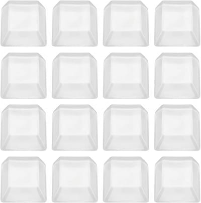 Rubberen Voetjes - Zelfklevende Buffers - Meubels Beschermen - Geluidsisolerend - 16 Stuks - Transparant