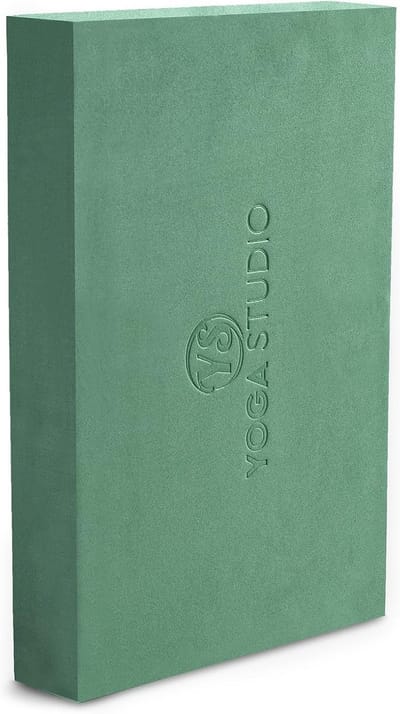 Yoga Blok - 30cm x 20cm x 5cm, Antislip EVA Blok, Lichtgewicht Yoga Accessoire (Sage Groen)