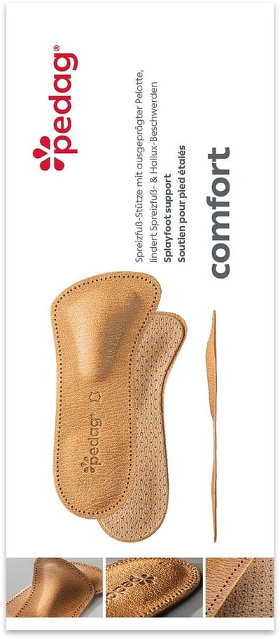 Pedag Comfort | Inlegzolen | Voorkomt branderig gevoel | Maat: 36 t/m 46