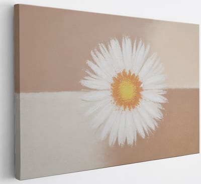 Saammp Canvas Schilderij - Paardebloem - Abstract - 30x20 - Foto op canvas - Wanddecoratie - Muurdecoratie Woonkamer - Slaapkamer decoratie - Canvas Print