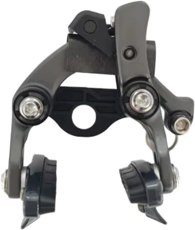Fiets Remtrommel - Velgrem Remklauw - Veilig Fietsen - Directe Montage - One Size - Zwart